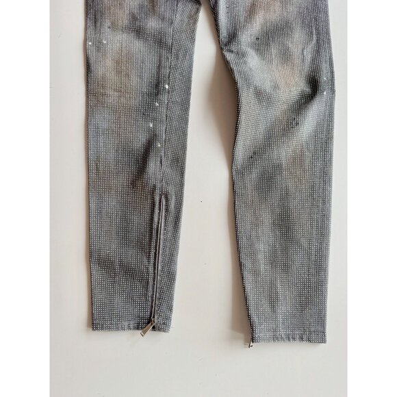 NWOT DSQUARED2 Cool Girl Swarovski Crystal Low Rise Skinny Ankle Jeans, Size 40 - Picture 6 of 16